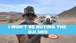 DJI Neo I wont be buying it and the reason why shaunthedrone dji [upl. by Paris607]