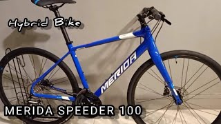 2021 MERIDA SPEEDER 100 XS  MERIDA HYBRID BIKES [upl. by Latea]