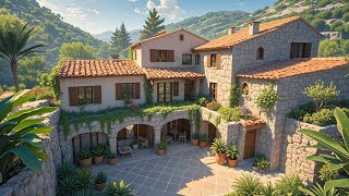 Beautiful Small Mediterranean House with Stunning Courtyard [upl. by Aitnwahs]