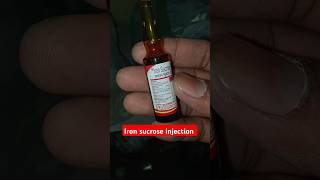 Iron sucrose injection  Iron injection dose  Hemfer injection  hemfer injection uses [upl. by Donnell540]