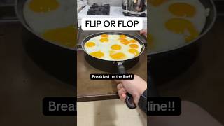 11 EGGS  FLIP OR FLOP ADD A LITTLE CHAOTIC ENERGY TO YOUR BREAKFAST EGGS 🍳 LETS GOOOOO [upl. by Aysan]