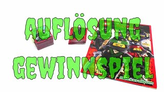 LEGO Ninjago Movie Bonus Sticker Gewinnspiel Auflösung [upl. by Rape]