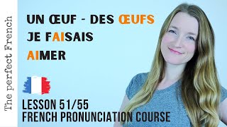 25 unusual French pronunciations  French pronunciation course  Lesson 51 [upl. by Adnohsal712]