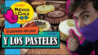 Visité esta panadería y pastelería en la CDMX el sabor de la historia  México al Chile [upl. by Atinra]