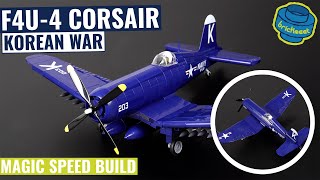 New amp Bigger  F4U4 Corsair  Korean War  COBI 2417 Speed Build Review [upl. by Norab]