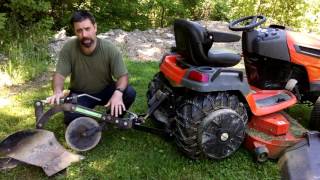 Brinly Moldboard Plow Review And Demonstration [upl. by Rodd780]