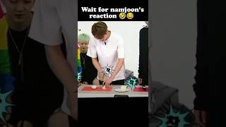 Wait for namjoons reaction🤣😂 l l bts funny🤣😂WhatsApp status l l shorts funnybtsnamjinwaitforend [upl. by Dray]