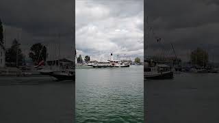 🚢 Dampfschiff Hohentwiel Romanshorn Lake Bodensee 🚢 travel Bodensee travelvlog [upl. by Cuda194]