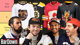 RANKING EVERY NHL TEAM BY THEIR ENTIRE JERSEY SET [upl. by Grannia136]