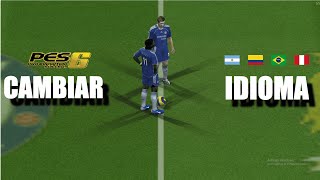 ¿Cómo cambiar narradores y textos del PES 6  PC  Tutorial [upl. by Llessur]