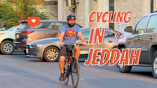 Cycling in Jeddah amp Trendyol Shopping 🛍️ [upl. by Gloriana]