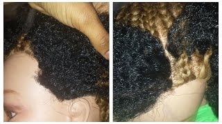 Knotless Crochet 4 Waysamp Crochet Hairline [upl. by Nicola968]