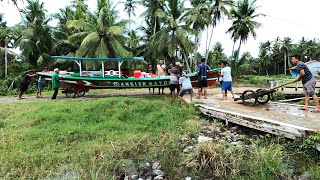 Nyobain perahu baru mancing dan bermalam di sungai sampai diguyur hujan dapat banyak udang besar [upl. by Yerok962]