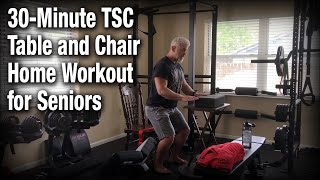 Timed Static Contraction Table and Chair Home Workout [upl. by Nadabb]