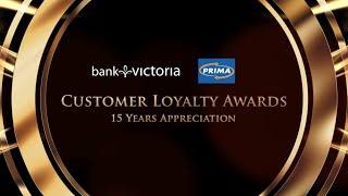 15th Years Appreciation Customer Loyalty Award  Bank Victoria x Jaringan PRIMA [upl. by Inalak582]