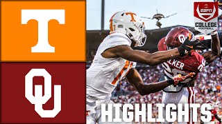 Tennessee Volunteers vs Oklahoma Sooners  Full Game Highlights  ESPN College Football [upl. by Gnil]