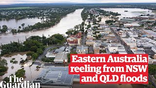 Eastern Australia reeling from NSW and Queensland 2022 floods as downpour moves south [upl. by Finstad]