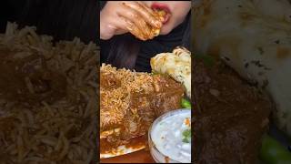 Eating Mutton Curry Rice Raytafood indianfood eatingsounds shortsvideo [upl. by Sculley]