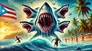 5 Headed Shark Attack  Adventure  HD  Full movie in English [upl. by Asenaj24]