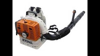 STIHL BR420 COMPLETE TEAR DOWN AND REASSEMBLY AT 8 X SPEED [upl. by Atteuqram194]