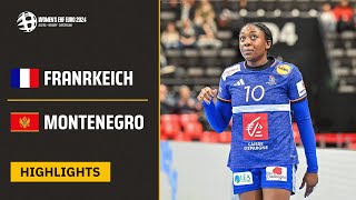 Frankreich souverän gegen Rumänien Highlights Hauptrunde  SDTV Handball [upl. by Nohsram]