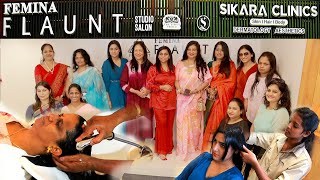 Sikara Clinics amp Femina Flaunt Salon Sirisha Alapati Suchita Joshi G16 Media [upl. by Zavala]