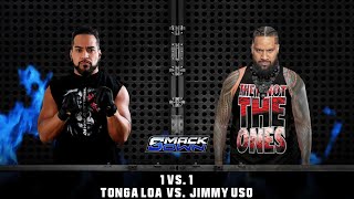 TONGA LOA VS JIMMY USO [upl. by Takara]