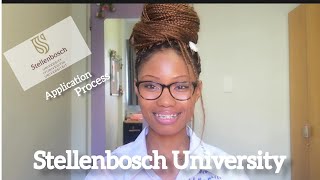 My Stellenbosch University Application Process 2022 [upl. by Rafaela957]