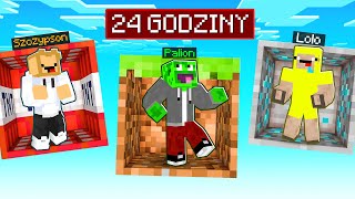 ZOSTALIŚMY UWIĘZIENI w ŚRODKU BLOKÓW w Minecraft [upl. by Nyer]