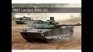 HD  MBT LECLERC  AMX56 In Action  Démonstration De Puissance Du Leclerc [upl. by Azriel176]