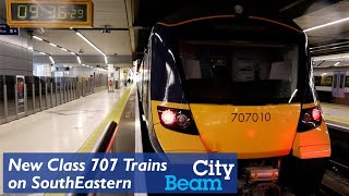 The Class 707 CityBeam trains on SouthEastern [upl. by Belier78]