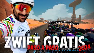 Como usar Zwift gratis Zwift Offline facil [upl. by Idna]