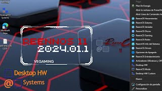 ReennOS 11 Pro v20240101 Con mas mejores y optimizaciones y actualizado windows11 microsoft [upl. by Atimad]