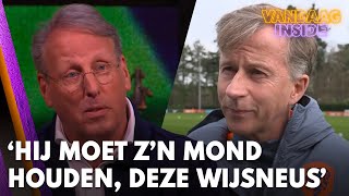 Chris hoort uitspraken Andries Jonker ‘Hij moet z’n mond houden deze wijsneus’  VANDAAG INSIDE [upl. by Pacifa]