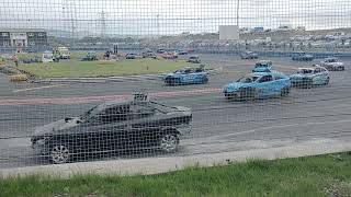 lochgelly Raceway rookie bangers Scottish championship 2024 [upl. by Lleret]