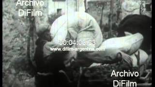 Eruption of Mount Vesuvius  Pelicula Documental 1944 [upl. by Norrehc]