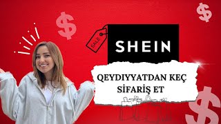 SHEIN qeydiyyatı və sifariş  Detallı praktiki izah  SHEGLAM məhsullarını ucuza al Orjinal [upl. by Line860]