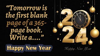 Best New Years Quotes To Celebrate 2024  Happy New Years Quotes To Welcome In 2024  Best Quotes [upl. by Just]