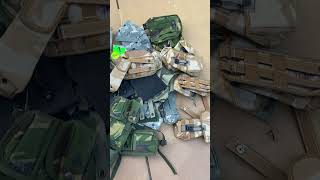 Asta Online Surplus Militare 1521 Novembre Lotto A933 militaria army militarysurplus short [upl. by Arual556]