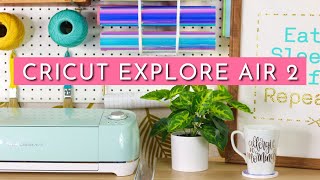 Cricut Explore Air 2 Machine For Beginners  Easy DIY Projects [upl. by Alag873]