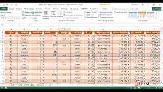 Actualiser un tableau Croisé dynamique avec Excel [upl. by Ahsienal923]