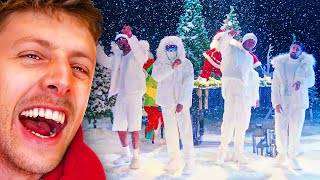 REACTING TO quotSIDEMEN  CHRISTMAS DRILLINGS OFFICIAL VIDEOquot [upl. by Pazia]