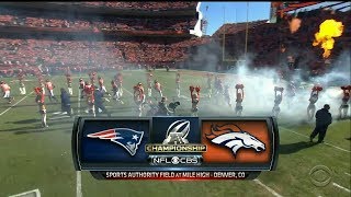 20160124 AFC Championship Game New England Patriots vs Denver Broncos [upl. by Hedwiga]