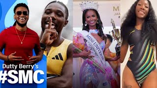 Noah Lyles Defends Fastest Man Alive Title Rachel Silvera New Miss Jamaica Universe Puma Fits JA [upl. by Notsreik685]