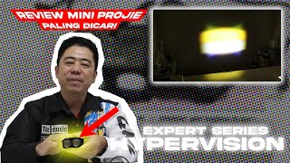 REVIEW MINI PROJECTOR HYPERVISION EXPERT SERIES❗️ PALING MANTAB DIBANDING MINI PROJIE LAIN [upl. by Milak]