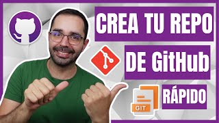 Cómo CREAR y CLONAR un repositorio de GitHub rápido [upl. by Davida]