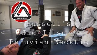 The Peruvian Necktie  Hassetts Jiu Jitsu [upl. by Eiramit]