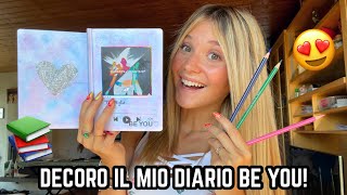 DECORO IL MIO DIARIO BE YOU  BACK TO SCHOOL 2021 ♕ [upl. by Bette254]