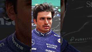 Carlos Sainz é anunciado pela equipe Williams da F1 a partir de 2025 shorts f1 [upl. by Arekahs]