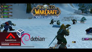 How to run your own WotLK AzerothCore with Playerbots server using Linux 2024 [upl. by Jedd]